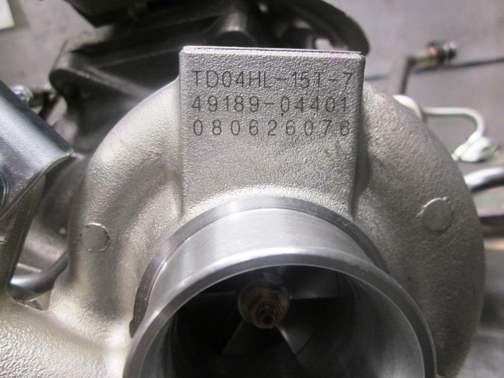49189-04401 4B11 Lancer Ralliart / Galant RAE Turbo - Afbeelding 3